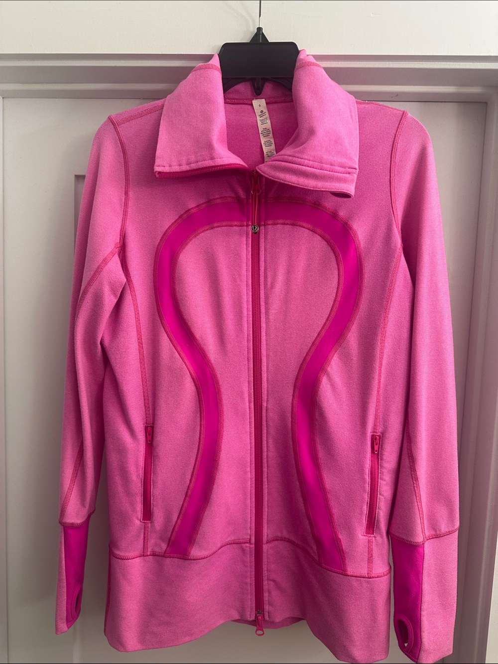 Lululemon Women’s Pink Full-Zip Active Jacket